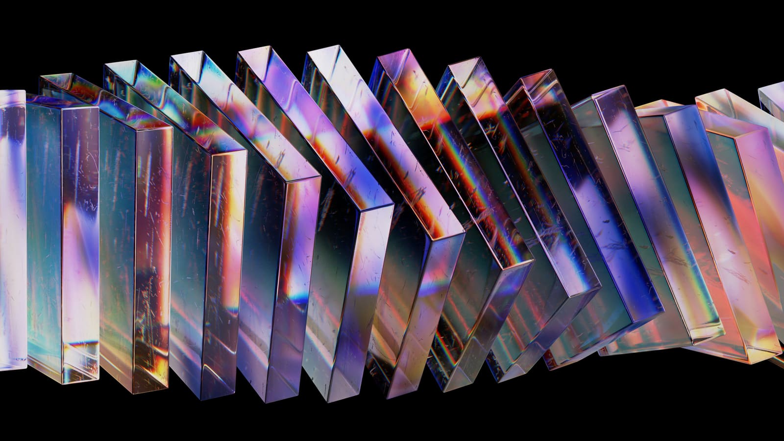 Optical glass blocks